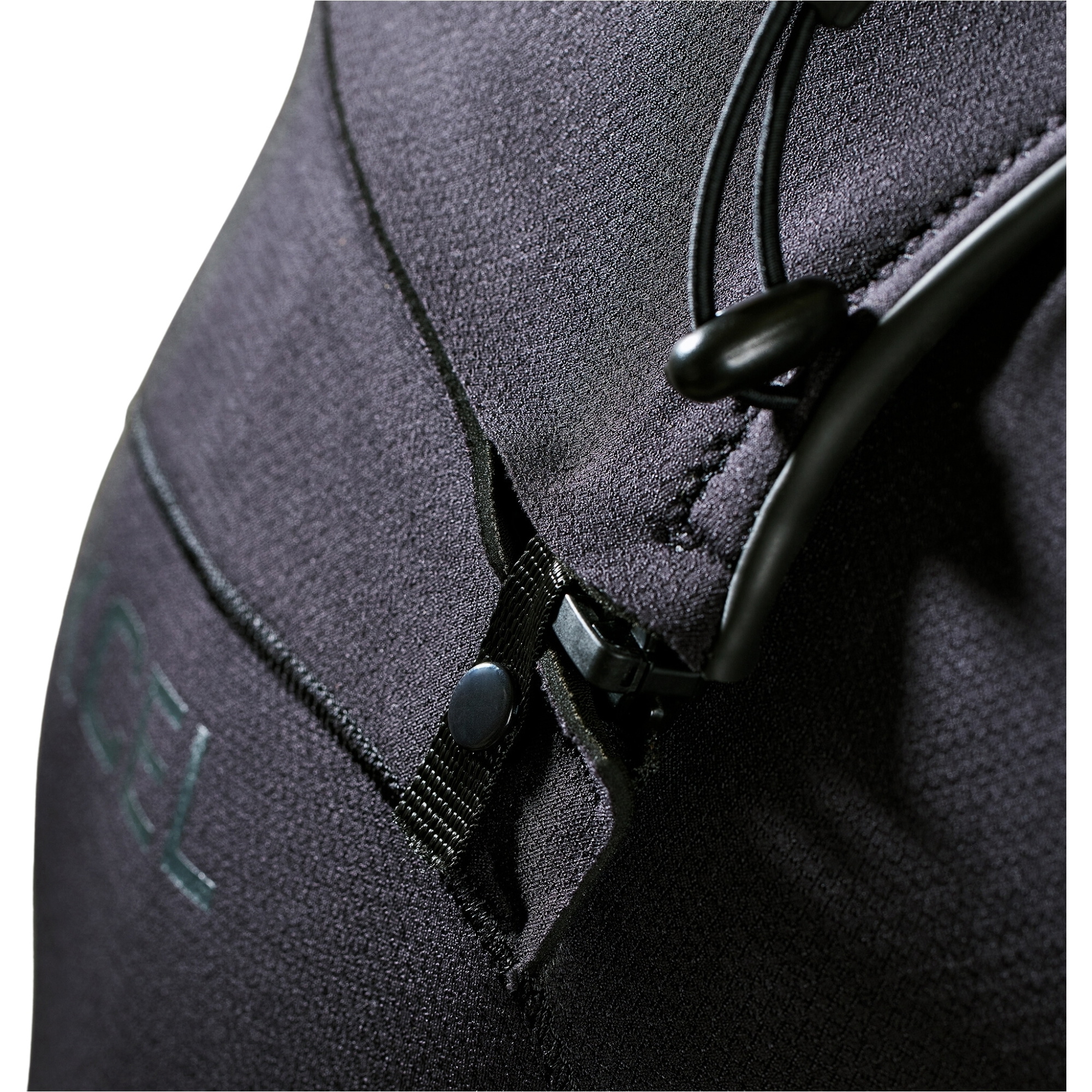 2026 Xcel Da Uomo Comp + 4/3mm Con Cappuccio Chest Zip Muta MN43CPH4 - Black